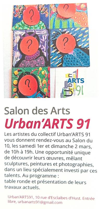 SALON DES ARTS dans le salon du 10