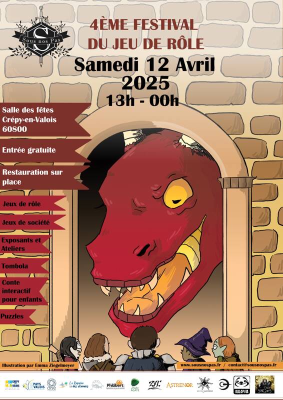 4e Festival du jeu de rôle de Crépy-en-Valois (60-Oise)