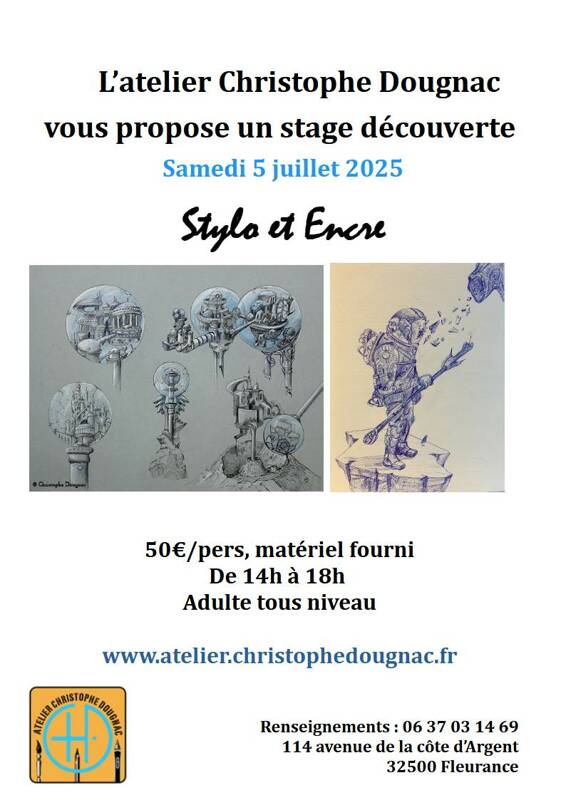 stage découverte Encre