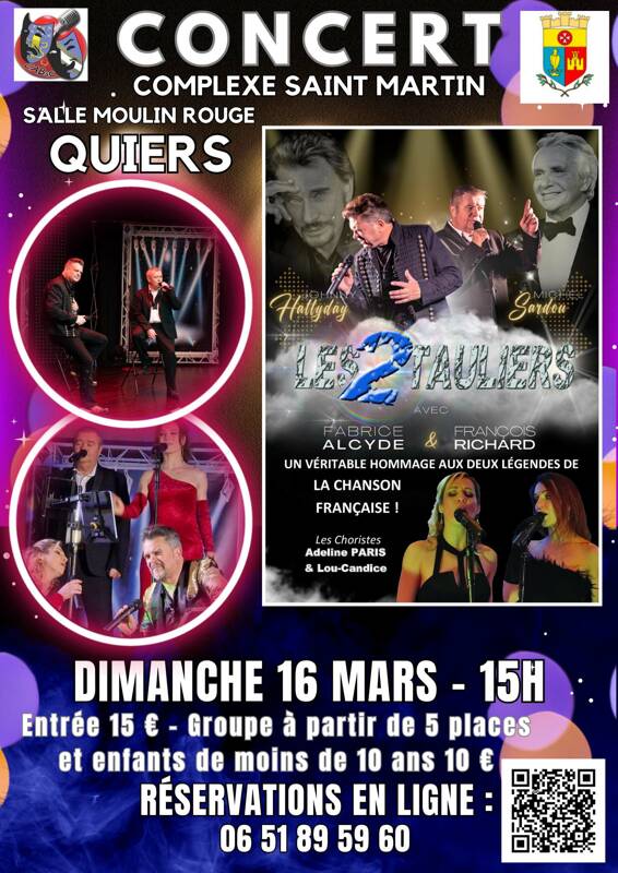 concert Les 2 Tauliers