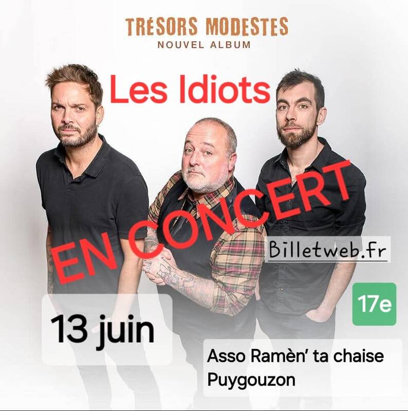 Les Idiots en concert à Puygouzon