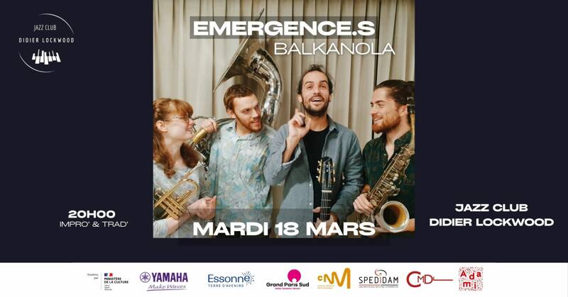 Concert Émergence.s Balkanola + Jam