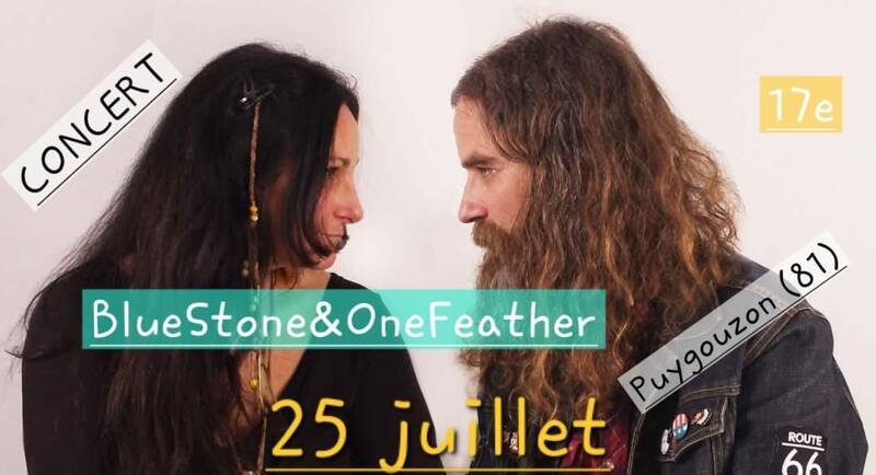 BlueStone&OneFeather en concert le 25 juillet