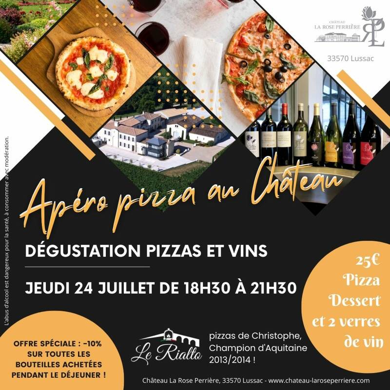 Apéro Pizza au Château