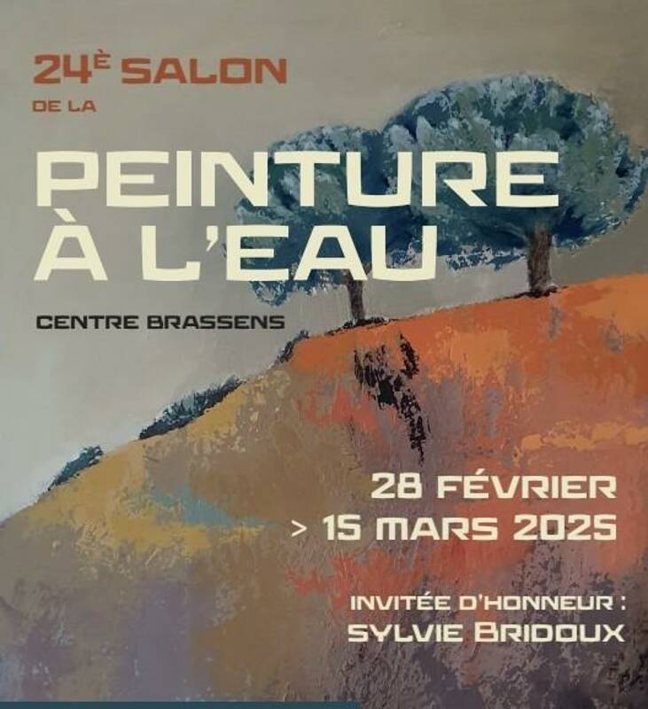 24 ème salon de la peinture à l'eau