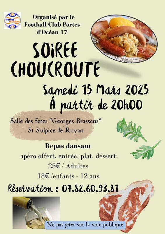 Soirée choucroute