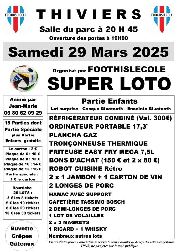 Loto de FOOTHISLECOLE