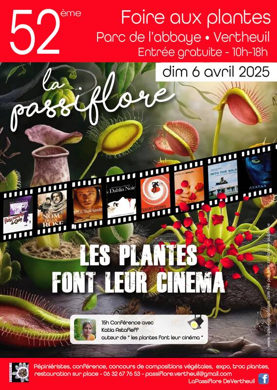 Foire aux plantes : Les plantes font leur cinéma