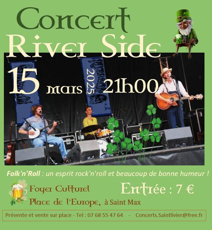 Concert de St Patrick avec le groupe 