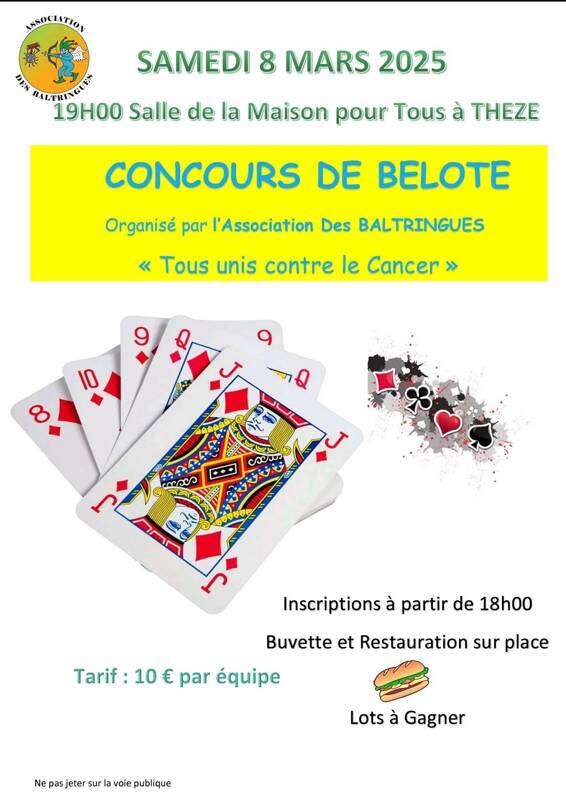 Tournoi de belote