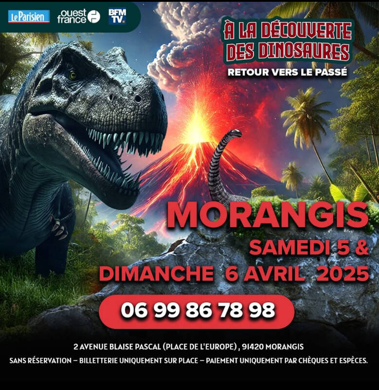 Exposition de dinosaures