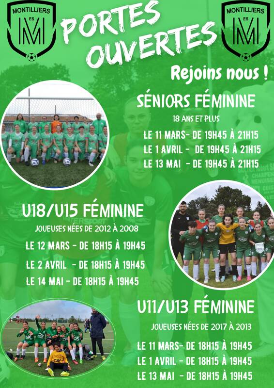 PORTE OUVERTE FOOTBALL FEMININ