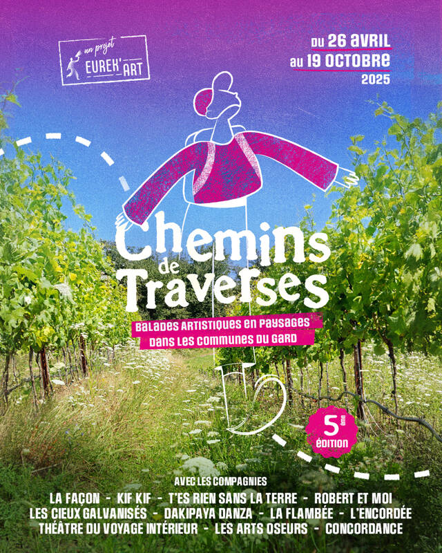 CHEMINS DE TRAVERSES - balades artistiques en paysages