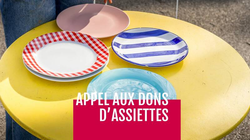 Collecte d'assiettes