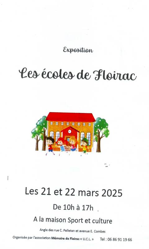 Exposition les écoles de Floirac (33270)