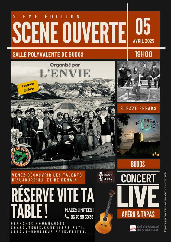SCÈNE OUVERTE