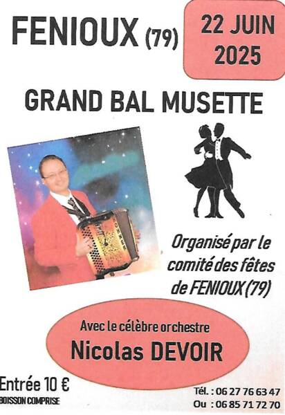 Bal musette (Orchestre : Nicolas DEVOIR)