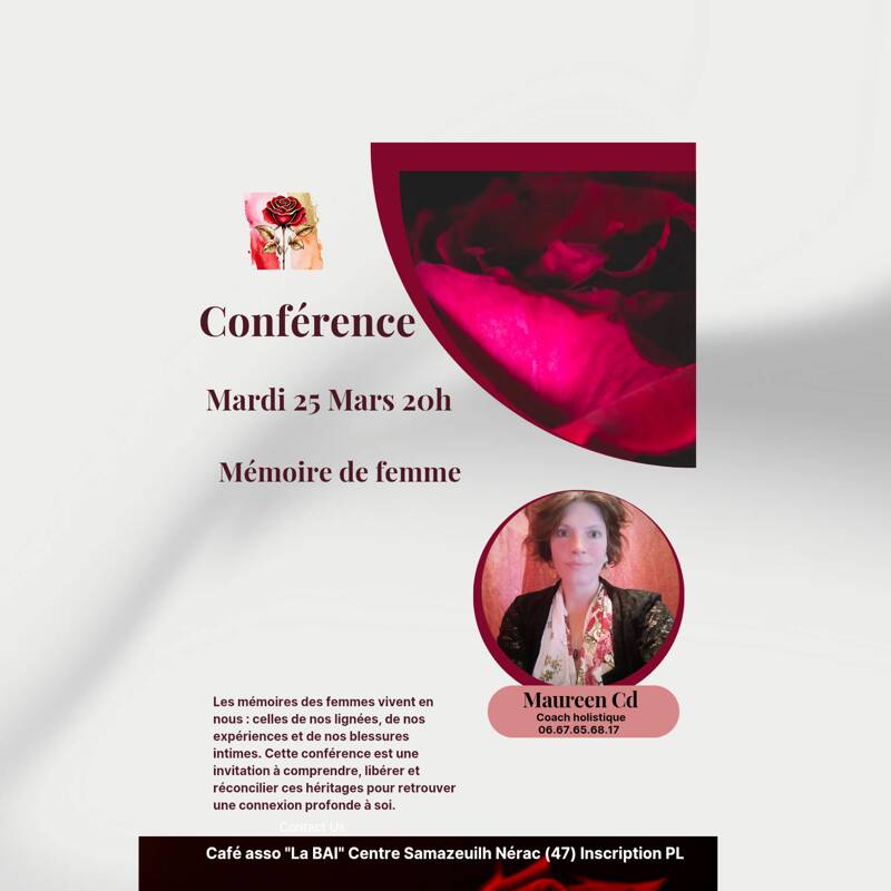 Conférence Mémoire de Femmes