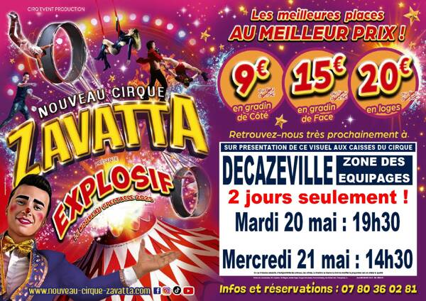 Nouveau Cirque Zavatta à Decazeville 2025