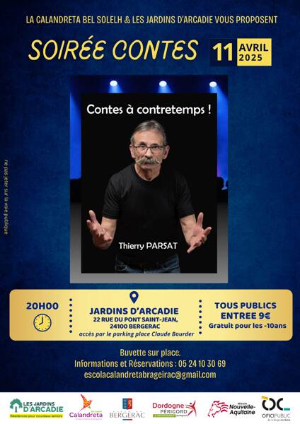 Soirée Contes - Thierry Parsat