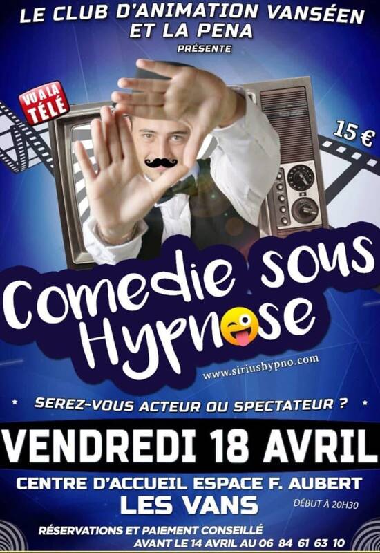 Spectacle d’Hypnose