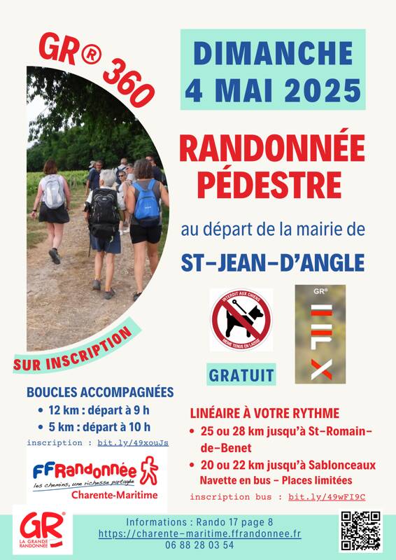 Randonnée pédestre GR 360