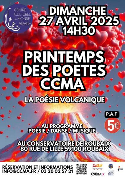 Printemps des poètes CCMA 2025