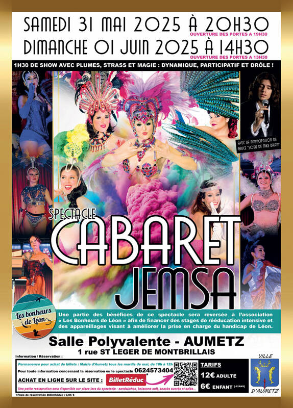 Spectacle de Cabaret Aumetz 2025