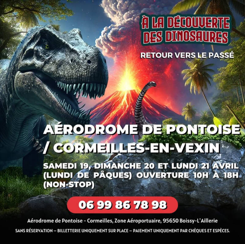 Exposition de dinosaures