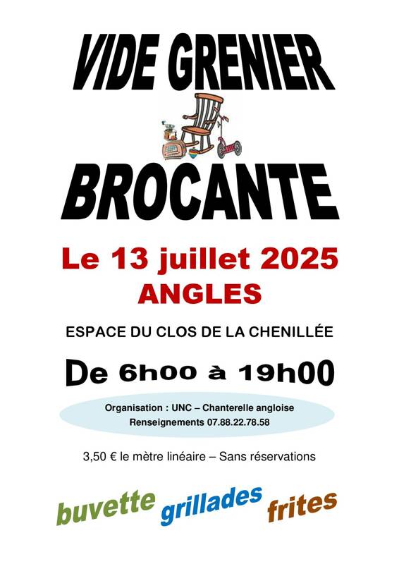 Brocante - Vide grenier