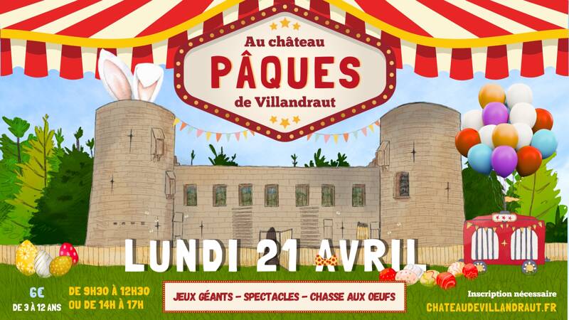 Pâques au château de Villandraut