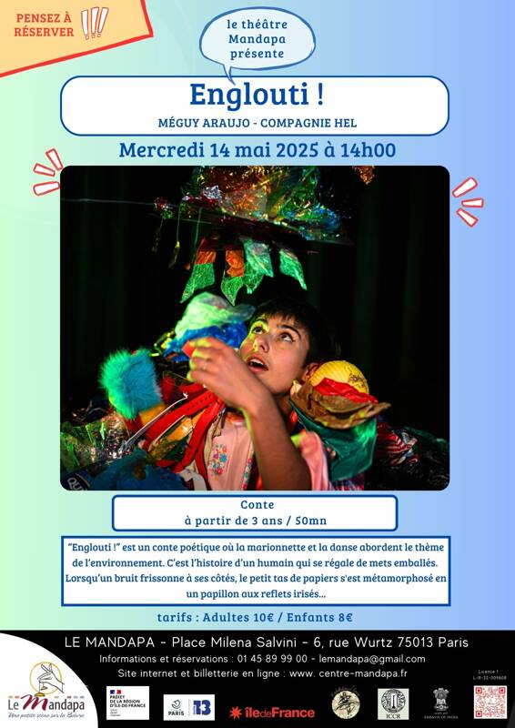 Englouti ! spectacle jeune public dès 3 ans