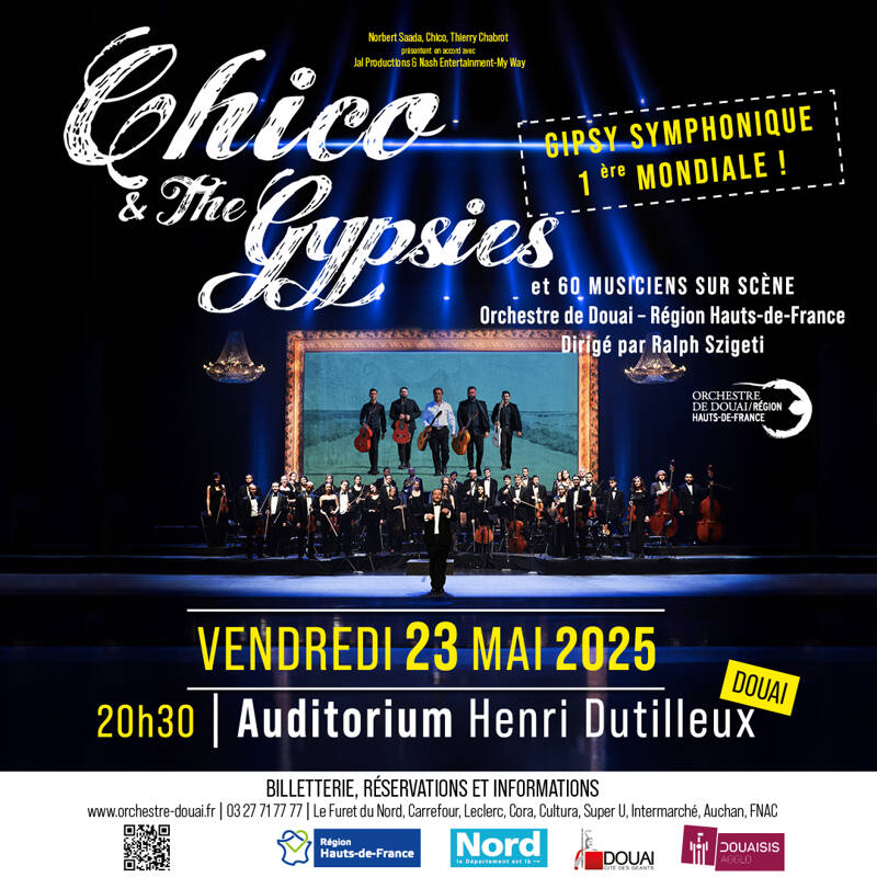 Chico et les Gypsies, le spectacle symphonique anniversaire
