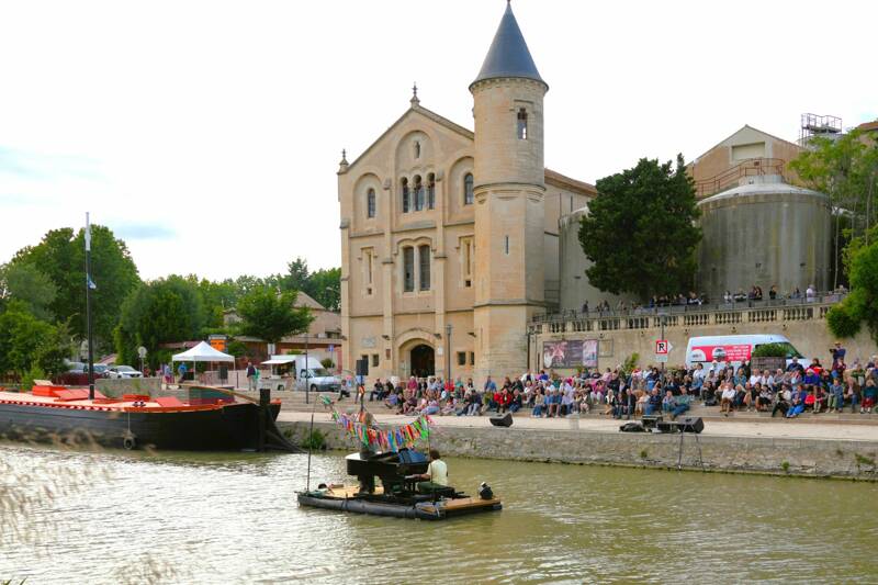 Marinero Concert flottant sur le canal du Midi
