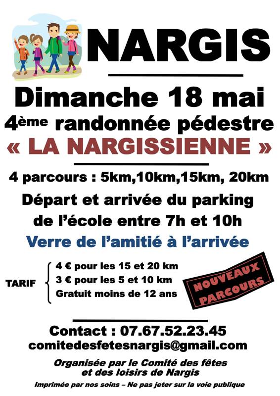 randonnée La Nargissienne