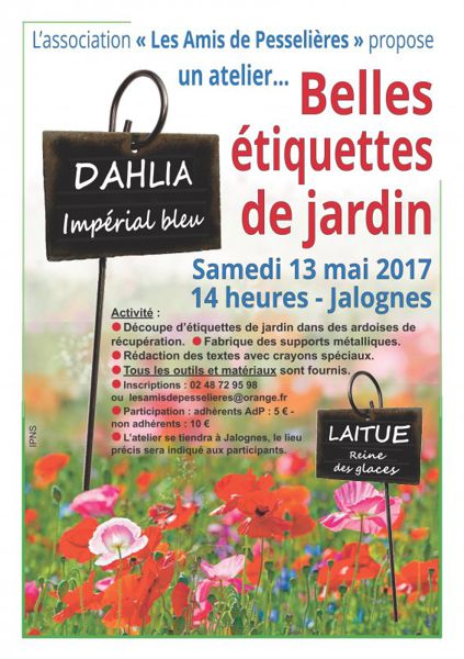 Ateliers Belles Etiquettes de Jardin à Jalognes