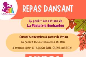Repas Dansant de La Pédiatrie Enchantée