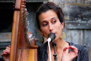 Leila Chant et Harpe celtique