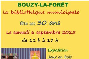 30 ème anniversaire de la bibliothèque municiaple
