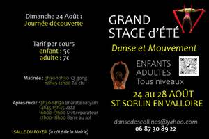 stage danse et mouvement
