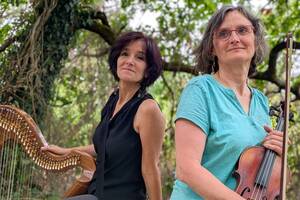 Concert duo harpe celtique et violon