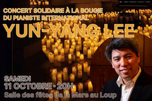 Concert solidaire à la bougie avec Yun-Yang Lee