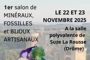 Bourse minéraux, fossiles et bijoux artisanaux