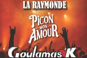 photo Concert Goulamas'K+Picon Mon Amour + La Raymonde