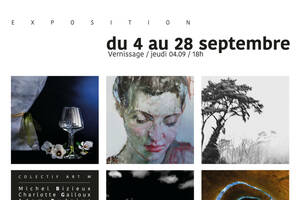 Exposition du 4 au 28 Septembre 2025, Galerie d’Art Wilson, Blois.