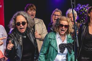 photo Le travail vocal avec les choristes séniors