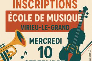Inscriptions Ecole de Musique l'Arène