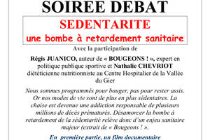 Sédentarité, une bombe à retardement sanitaire