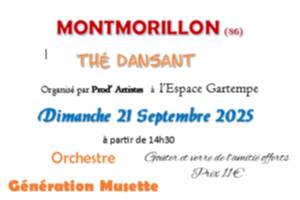 Thé dansant à MONTMORILLON
