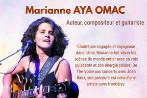 Concert de Marianne Aya Omac